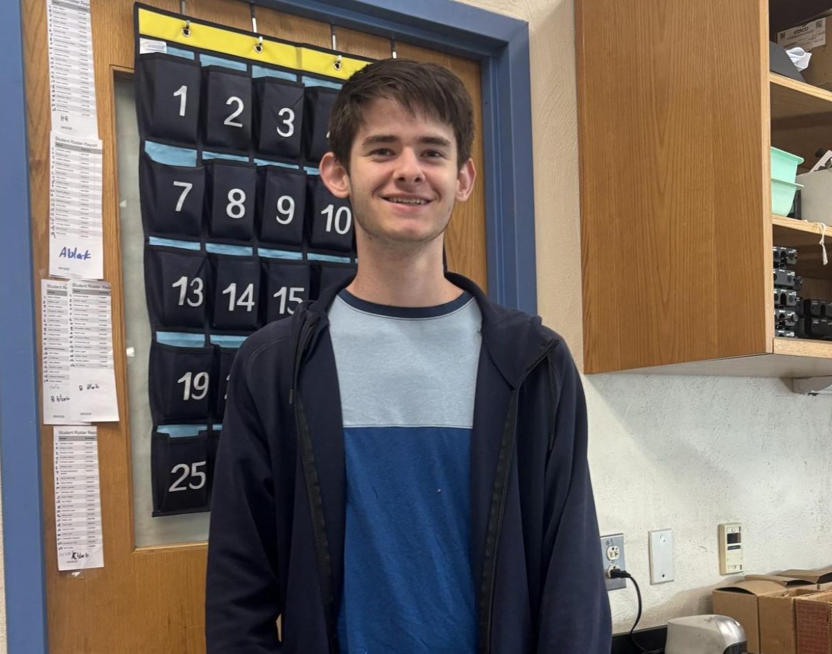 Senior Nick Kerper, Co-President of Robotics Club