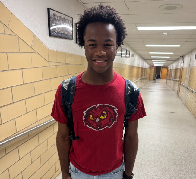 Sophomore Xavier Moore